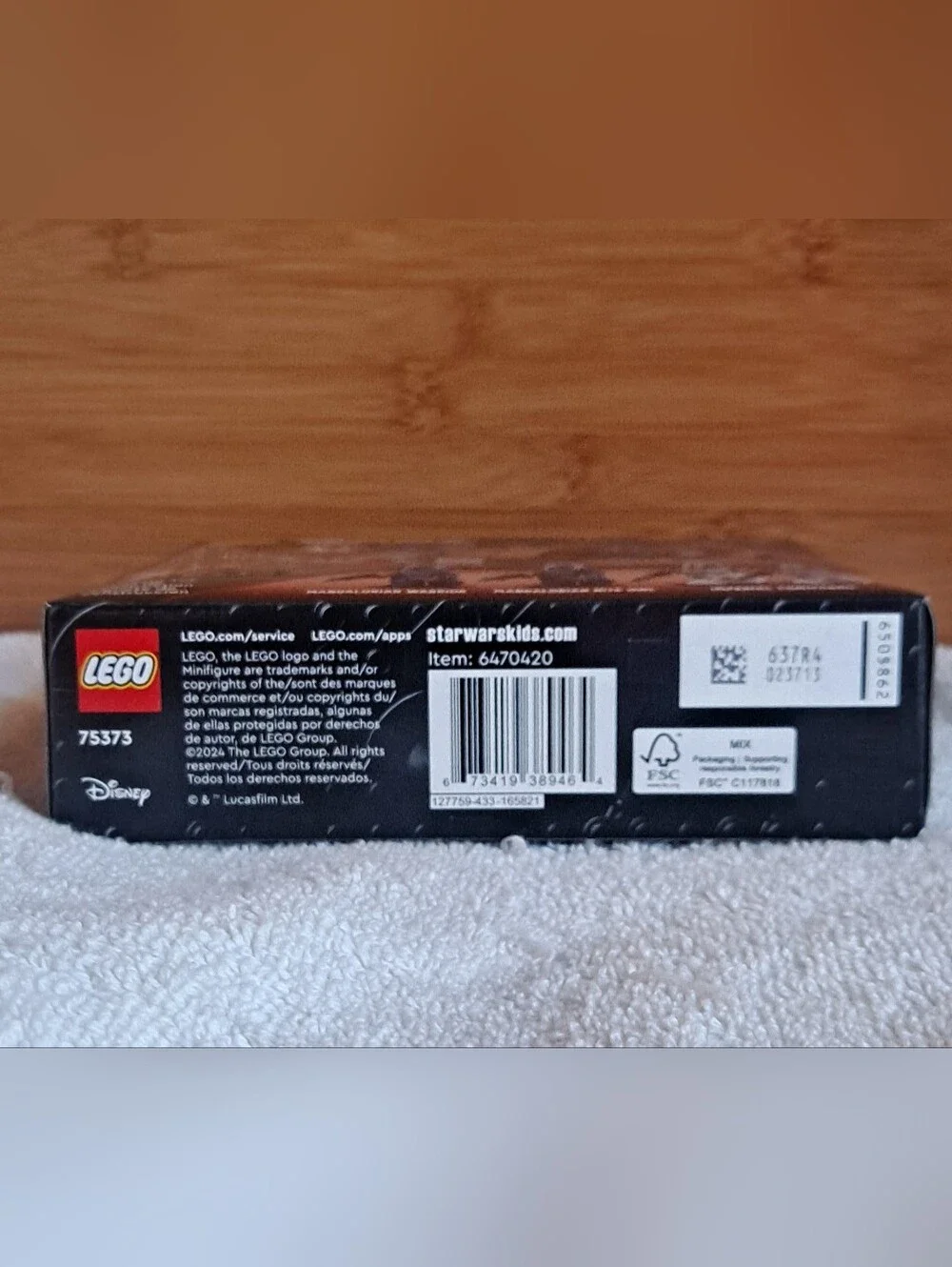 LEGO Star Wars Blue and Black Mandalorian Ambush Battle Pack 75373 - Picture 5 of 5